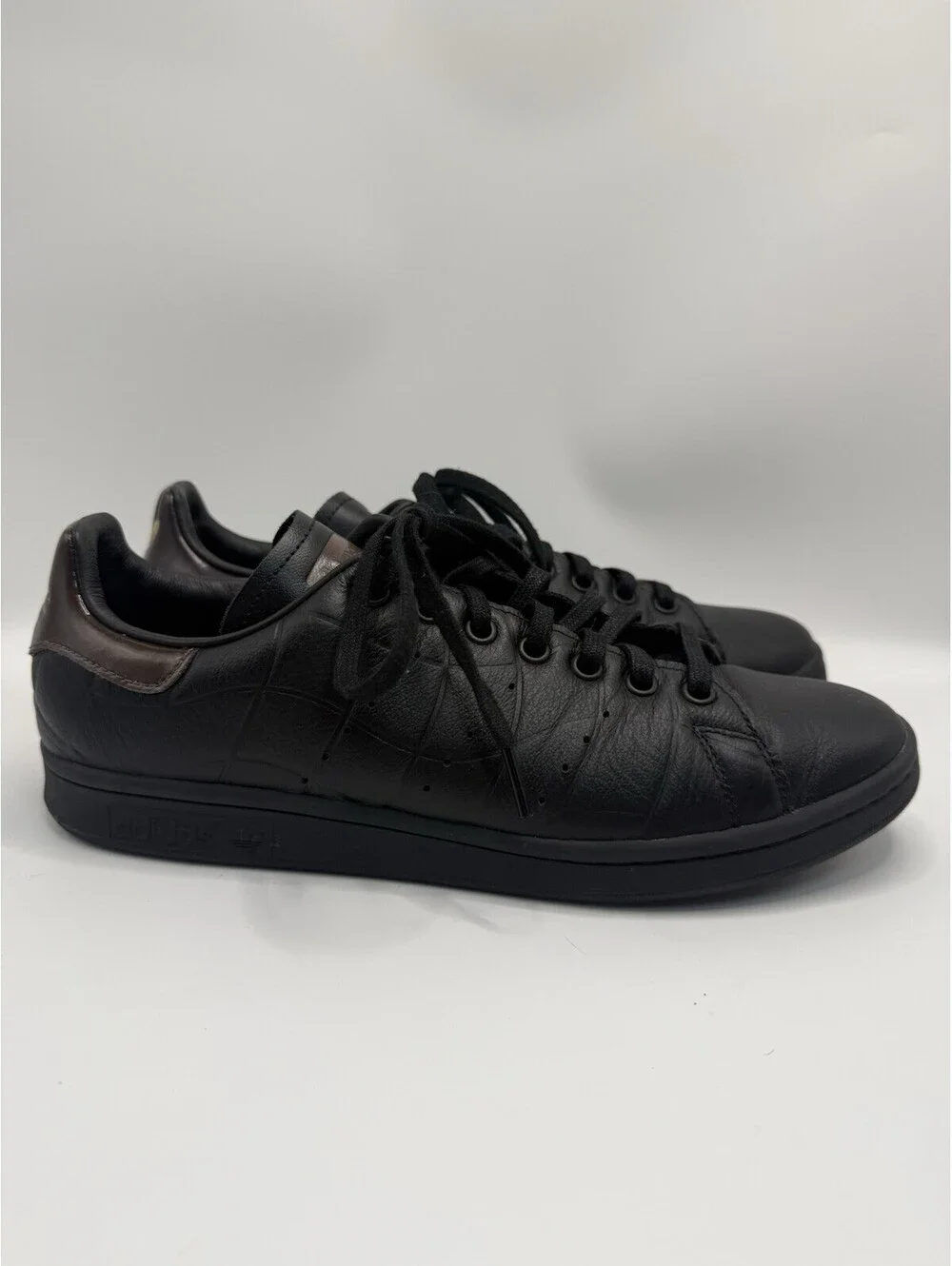 adidas Dime x Stan Smith Black Brown Sneakers - IG2045 Men’s Sz 9 NWOB